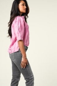 Dante 6 |  Blouse with lace Nadieh | pink  | Picture 7