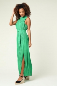 Dante 6 |  Pleated maxi dress Trixie | green  | Picture 7