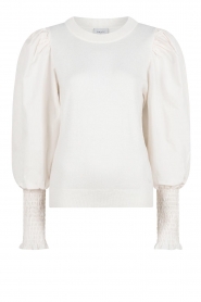 Dante 6 | Pof trui blouse Janou | wit  | Afbeelding 1