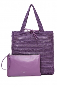 Gianni Chiarini |  Crochet bag Victoria | purple  | Picture 4