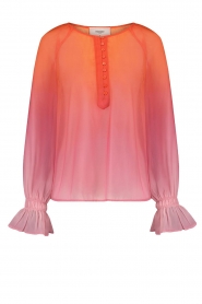 Freebird |  Ombre printed top Ubele | orange  | Picture 1