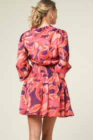 Freebird |  Dress with print Friday | pink  | Picture 9