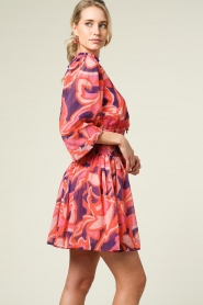 Freebird |  Dress with print Friday | pink  | Picture 8