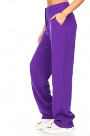 Freebird |  Wide trousers Xenia | purple   | Picture 5