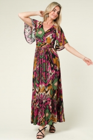 Louizon |  Maxi dress with print Jordanie | multi  | Picture 5