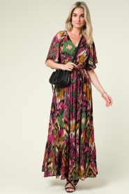 Louizon |  Maxi dress with print Jordanie | multi  | Picture 3