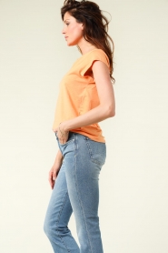 CC Heart |  T-shirt with round neck Classic | orange  | Picture 5