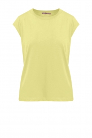 CC Heart | T-shirt met ronde hals Classic | geel