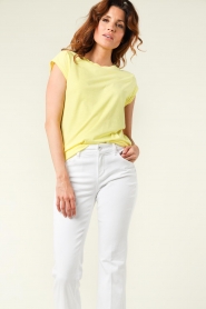 CC Heart |  T-shirt with round neck Classic | yelllow   | Picture 2