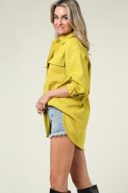 CHPTR S |  Jacquard blouse Blend | yellow  | Picture 8