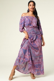 ba&sh |  Maxi skirt/midi dress Friska | purple  | Picture 2