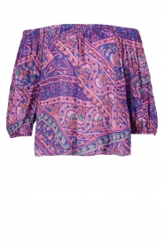 ba&sh |  Printed top Fenji | purple