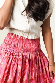 ba&sh |  Printed skirt Tigua | pink   | Picture 8