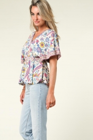 Lollys Laundry |  Top with print Raven | multi  | Picture 6