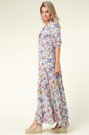 Lollys Laundry |  Maxi dress with print Nee | multi  | Picture 8