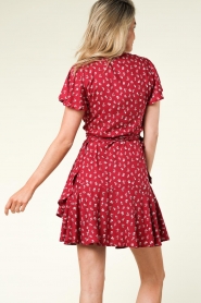Lollys Laundry |  Floral wrap dress Miranda | red  | Picture 8