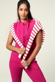 D-ETOILES CASIOPE |  Travel wear blouse Endless | pink  | Picture 2
