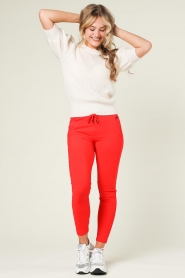 D-ETOILES CASIOPE |  Travelwear pants Guetta| red  | Picture 2