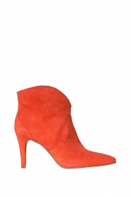 Toral |  Suède ankle boots Soraya | orange