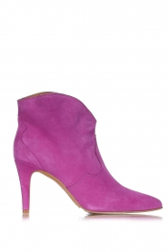 Toral |  Suède ankle boots Soraya | purple  | Picture 1