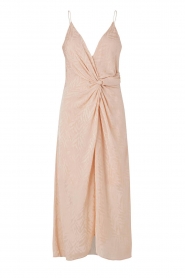  Midi dress with knotted detail Bari | pink