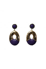 Barong Barong |  Earrings Saphira Happy Ufo | purple  | Picture 1