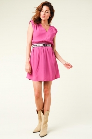 Dante 6 |  Dress with padded shoulders Fade | pink  | Picture 3