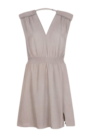 Dante 6 |  Dress with padded shoulders Fade | beige