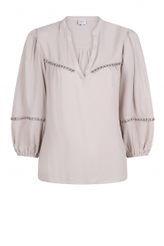 Dante 6 |  Blouse with ring details Vale | naturel