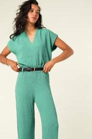 Dante6 |  Smocked top Muze | green  | Picture 5