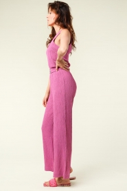 Dante 6 :  Smocked jumpsuit Obaldia | pink  - img7