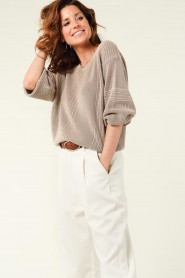 Dante 6 |  Knitted sweater Cardin | beige  | Picture 4