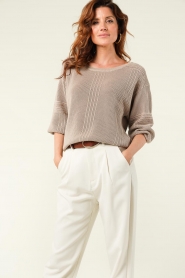 Dante 6 |  Knitted sweater Cardin | beige  | Picture 2