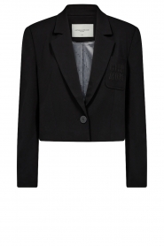 Copenhagen Muse |  Cropped blazer Tailor | black  | Picture 1