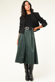 Copenhagen Muse |  Pleated skirt Simi | green  | Picture 3