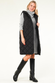 Twinset |  Padded bodywarmer Nina | black  | Picture 3