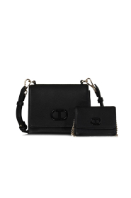 Twinset |  Faux leather shoulder bags Together | black  | Picture 1
