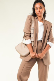 Twinset :  Faux leather shoulder bag Together | beige - img3