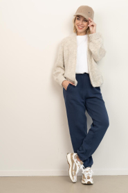 American Vintage |  Knitted cardigan East | grey | Picture 3