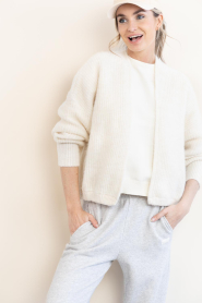 American Vintage | Gebreid vest East | naturel | Afbeelding 7