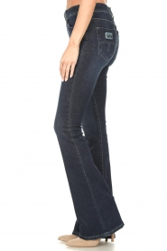 Lois Jeans :  High waist flared jeans Raval L34 | dark blue - img5