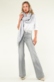 7 For All Mankind |  Palazzo jeans Dojo L34 | grey  | Picture 2