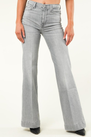 7 For All Mankind |  Palazzo jeans Dojo L34 | grey  | Picture 4