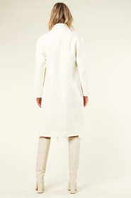 IRO |  Wool coat with frills Ricky | natural  | Picture 8
