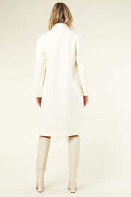 IRO :  Wool coat with frills Ricky | natural - img8
