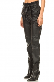Dante 6 |  Faux leather pants Duncan | black  | Picture 5