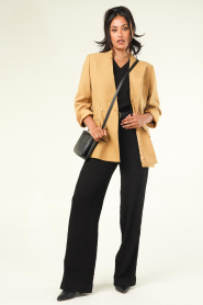 Magali Pascal |  Linen blazer Florentine | camel  | Picture 4