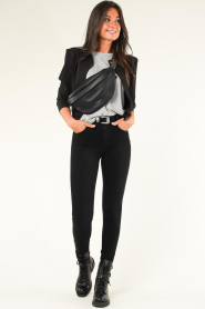Liu Jo |  Skinny high waist jeans Liona L30 | black  | Picture 2