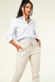 ba&sh |  Cotton blouse Kilias | blue  | Picture 4