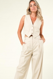 ba&sh |  Cotton waistcoat Jess | beige  | Picture 6